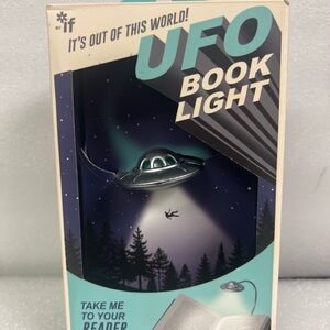 UFO Book Light - Silver